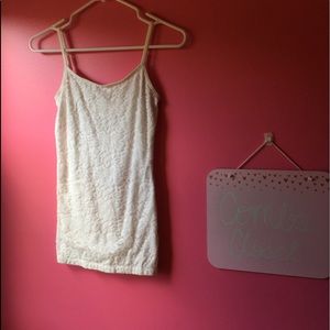 White lace Cami